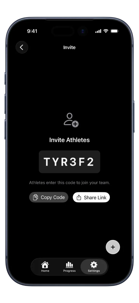 Weight Wingman team invite code